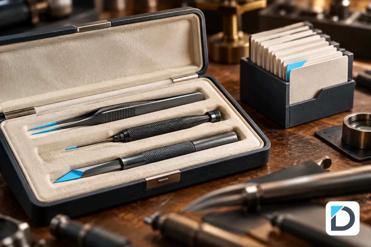 Boîte d’instruments ne contenant que les outils utiles à une tâche