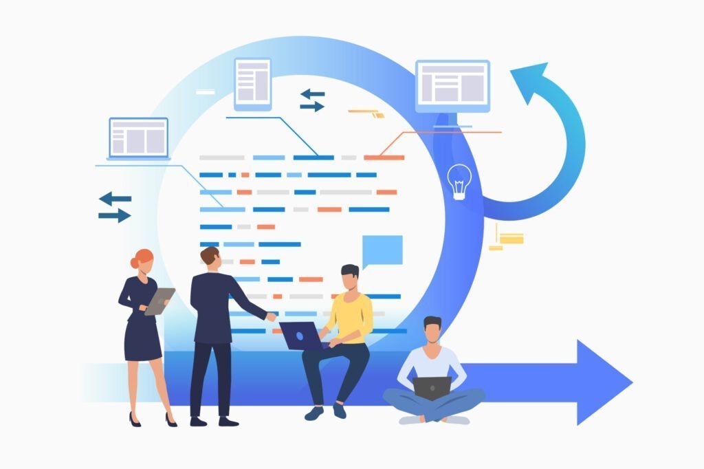 web application agile scrum daillac